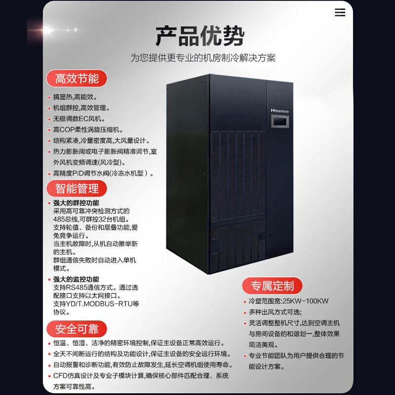海信12匹精密空調30KW